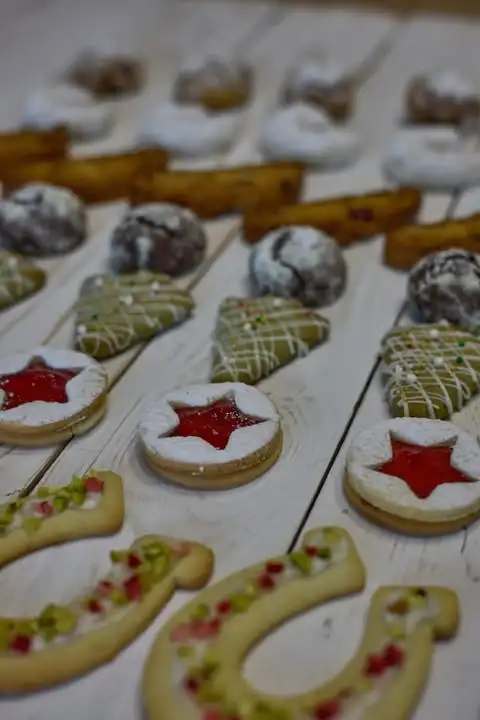 Набор печенья Christmas cookies box, 450 г фото 2